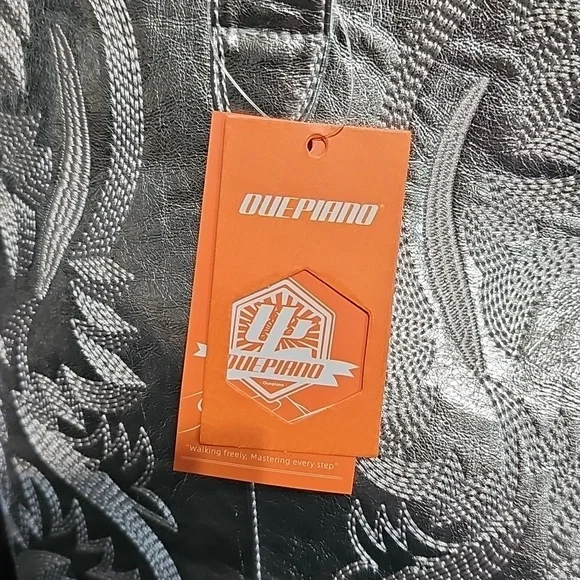 Silver Western Cowboy Boots - Picture 2 of 7